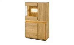 Westerburg Vitrine massiv Texas | Wildeiche Links