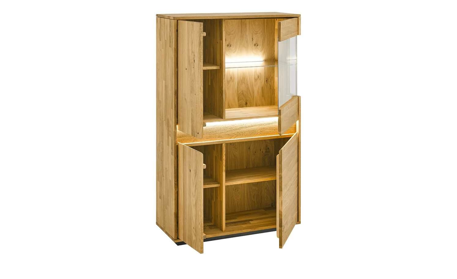 Westerburg Vitrine massiv Texas | Wildeiche Rechts 2 Westerburg Vitrine massiv Texas | Wildeiche Rechts – Bild 2