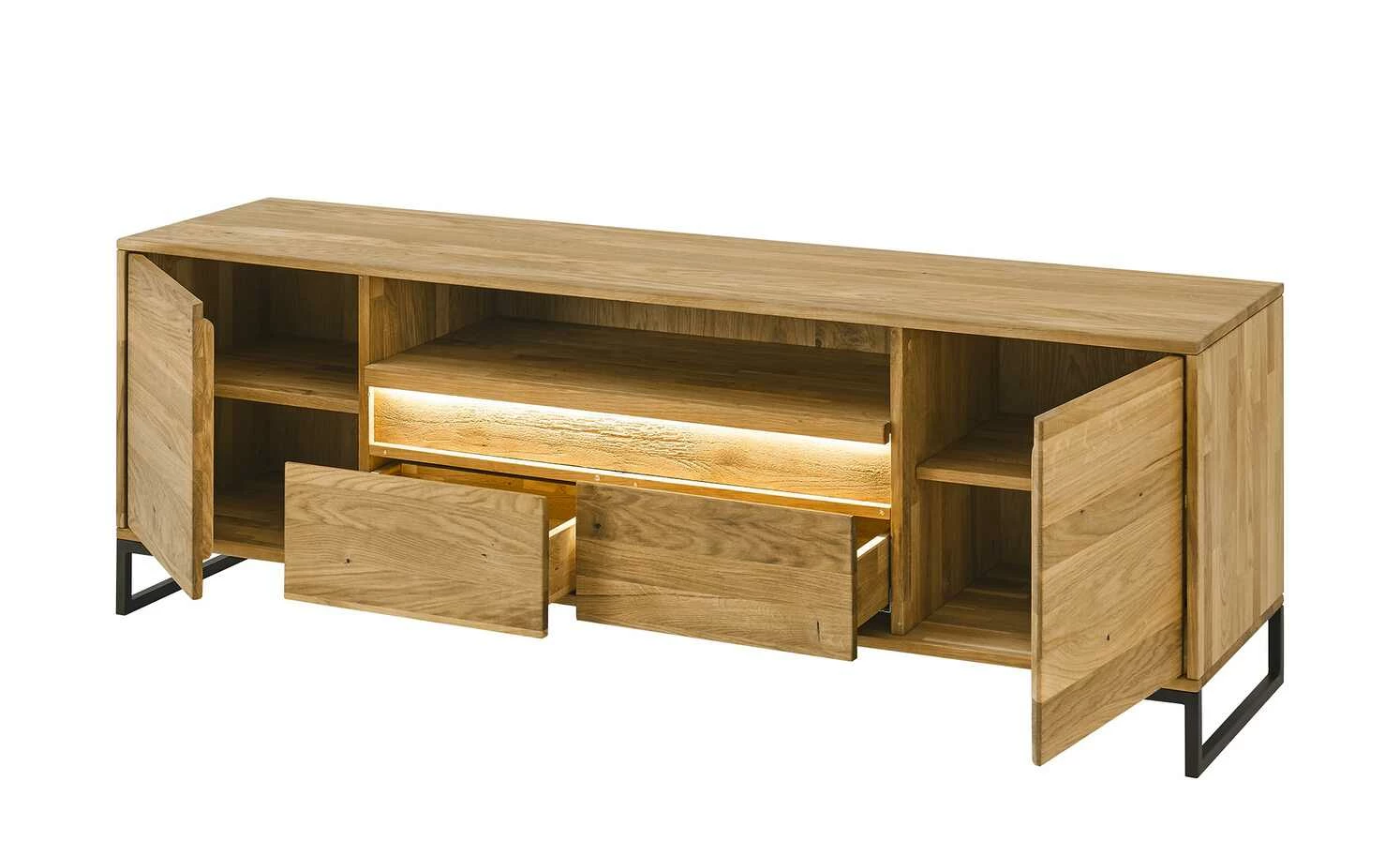 Westerburg Lowboard massiv Texas | Wildeiche 4 Westerburg Lowboard massiv Texas | Wildeiche – Bild 4