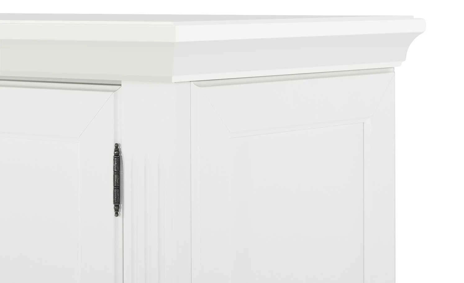 maison bleue Highboard Petit Chalet | Weiß mit Glasboden 15 maison bleue Highboard Petit Chalet | Weiß mit Glasboden – Bild 15