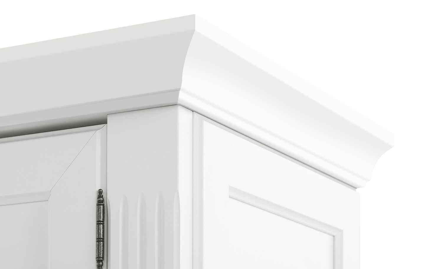 maison bleue Highboard Petit Chalet | Weiß mit Glasboden 9 maison bleue Highboard Petit Chalet | Weiß mit Glasboden – Bild 9