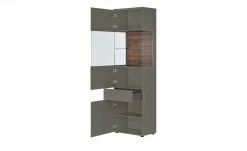 Berger & Rath Vitrine Claro | Londra (Hellgrau) links Sichtbare Rückwand gesandstrahlt -Kommode & Sideboards Verkäufe 13230874 2 202103042233