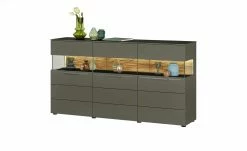 Berger & Rath Sideboard Claro | Londra (Hellgrau) Sichtbare Rückwand: Wildeiche gesandstrahlt -Kommode & Sideboards Verkäufe 13230886 10 202103051240
