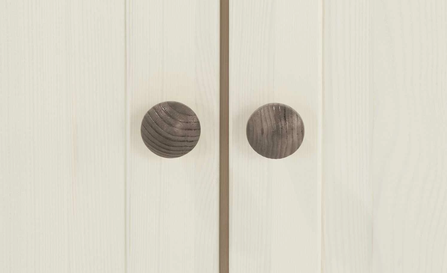 Barschrank Bornholm | Kiefer Weiß/ Kiefer lavafarben 2 Barschrank Bornholm | Kiefer Weiß/ Kiefer lavafarben – Bild 2