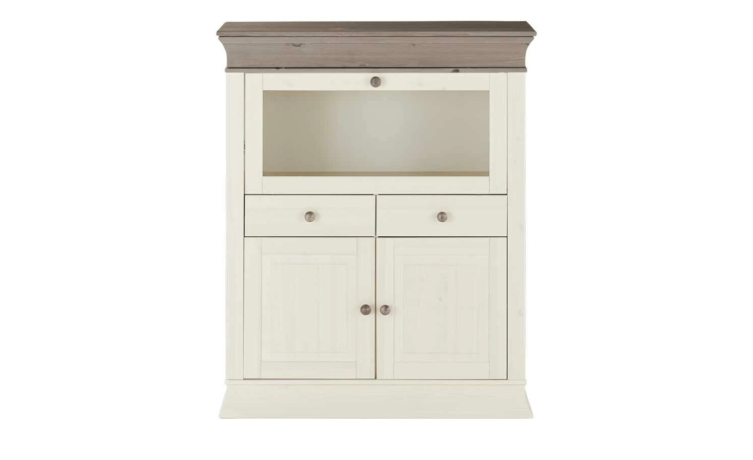 Barschrank Bornholm | Kiefer Weiß/ Kiefer lavafarben 14 Barschrank Bornholm | Kiefer Weiß/ Kiefer lavafarben – Bild 14