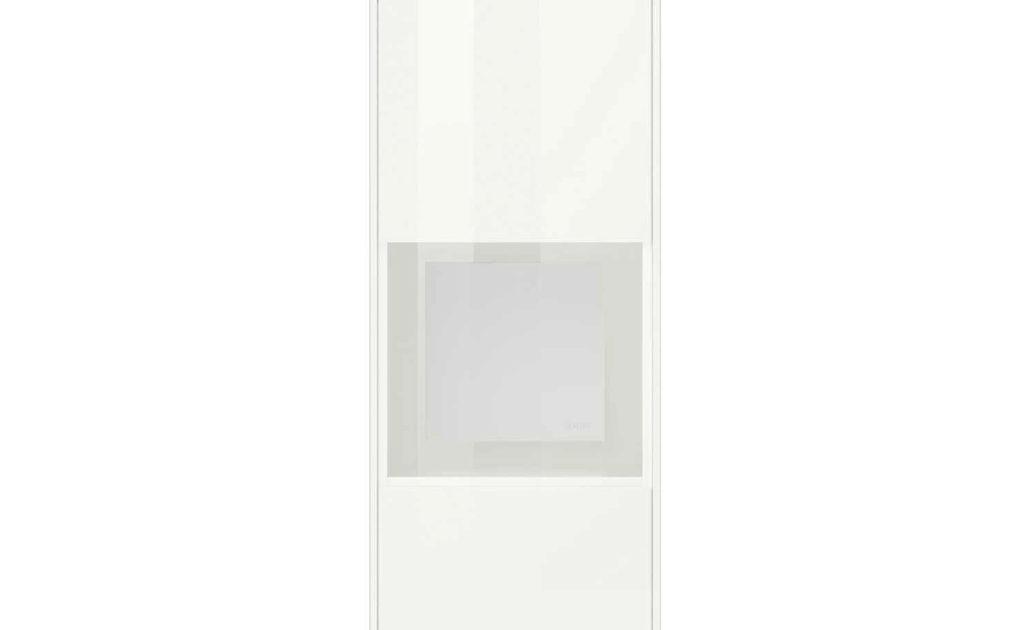 JOOP! Vitrine Gloss Cubic | Bianco-Weiß Nein Edelstahl 2 JOOP! Vitrine Gloss Cubic | Bianco-Weiß Nein Edelstahl – Bild 2