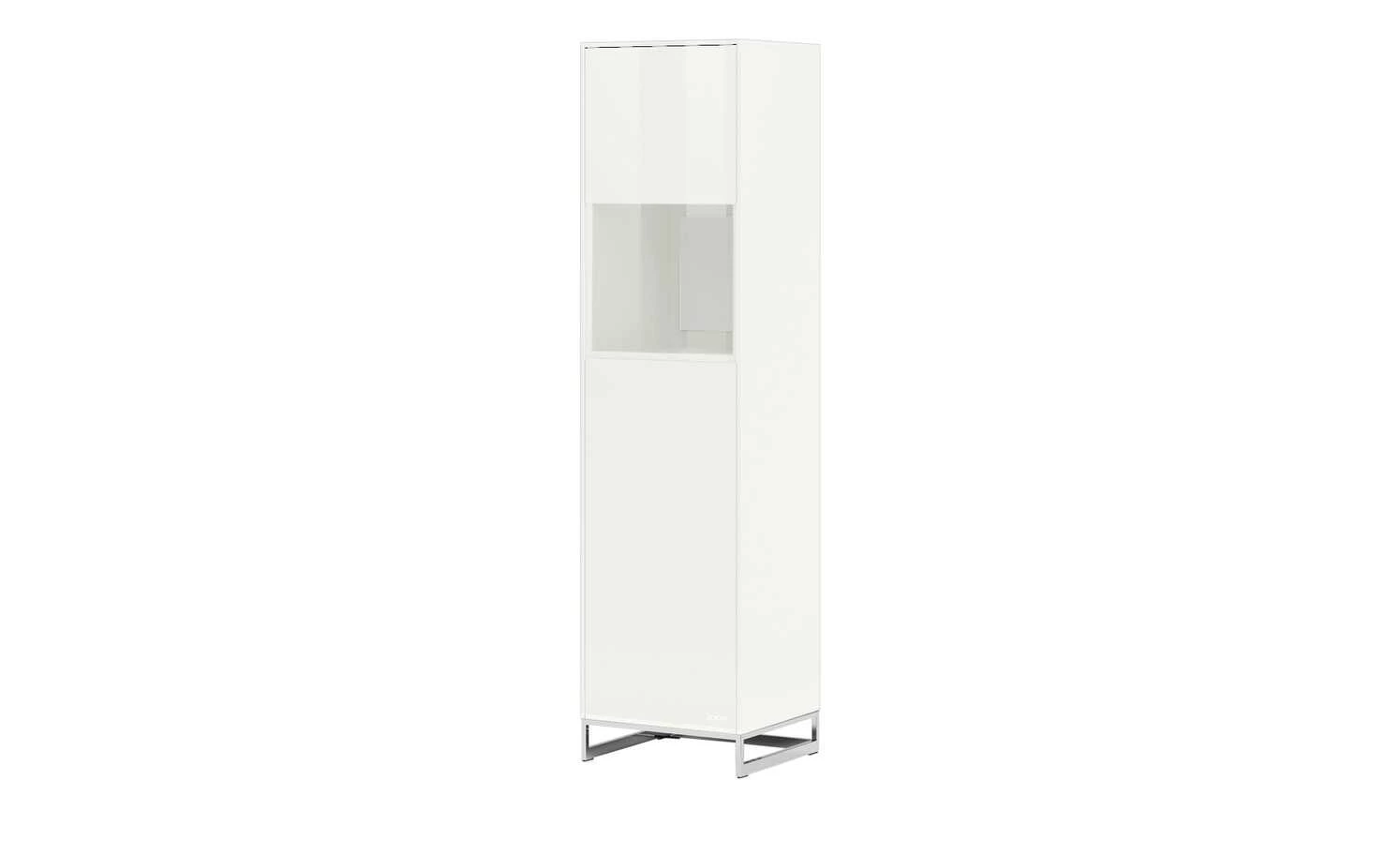 JOOP! Vitrine Gloss Cubic | Bianco-Weiß Nein Edelstahl 1 JOOP! Vitrine Gloss Cubic | Bianco-Weiß Nein Edelstahl