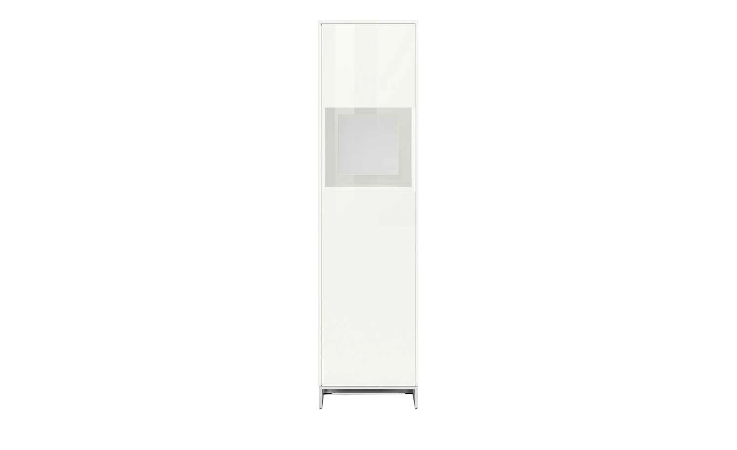 JOOP! Vitrine Gloss Cubic | Bianco-Weiß Nein Edelstahl 4 JOOP! Vitrine Gloss Cubic | Bianco-Weiß Nein Edelstahl – Bild 4