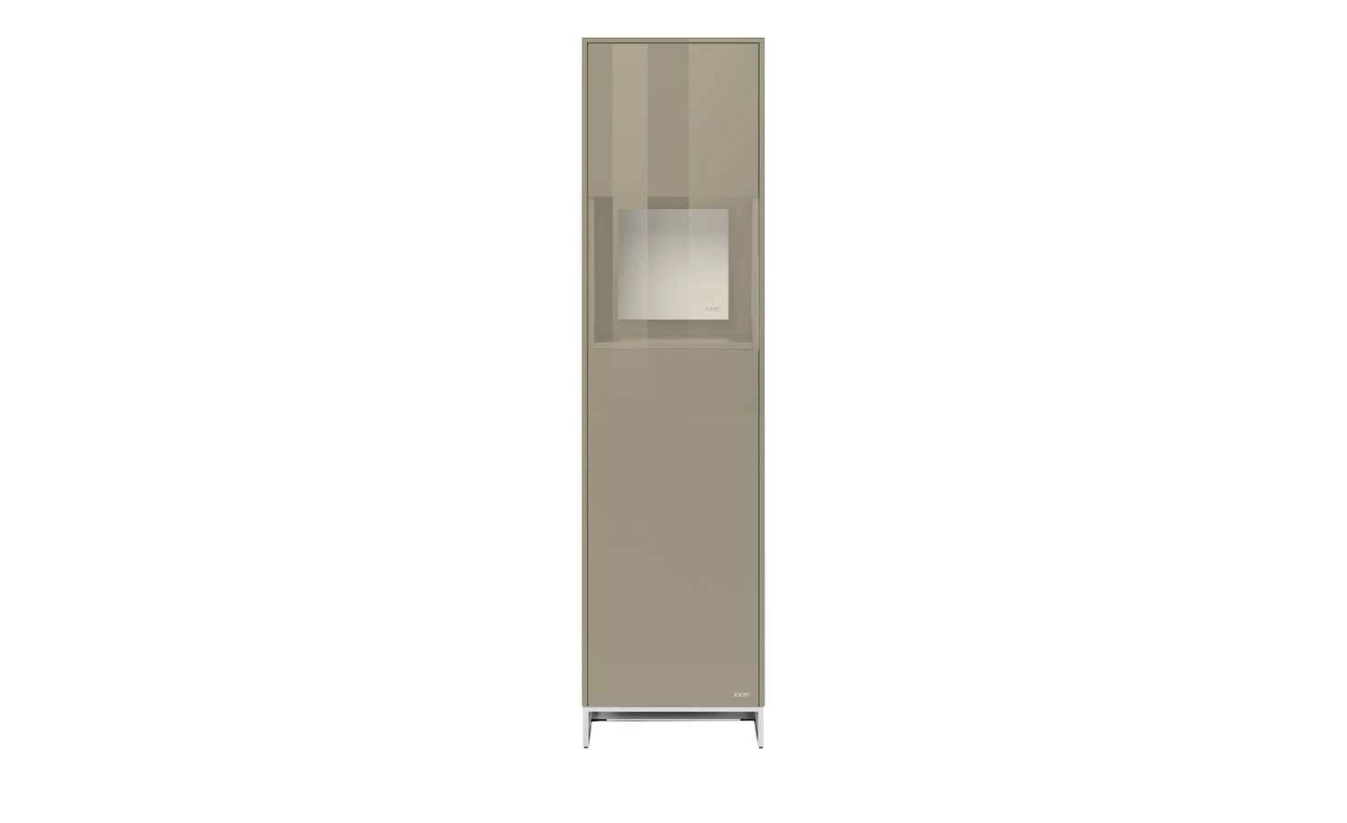 JOOP! Vitrine Gloss Cubic | Cubanit-Grau Nein Edelstahl 2 JOOP! Vitrine Gloss Cubic | Cubanit-Grau Nein Edelstahl – Bild 2