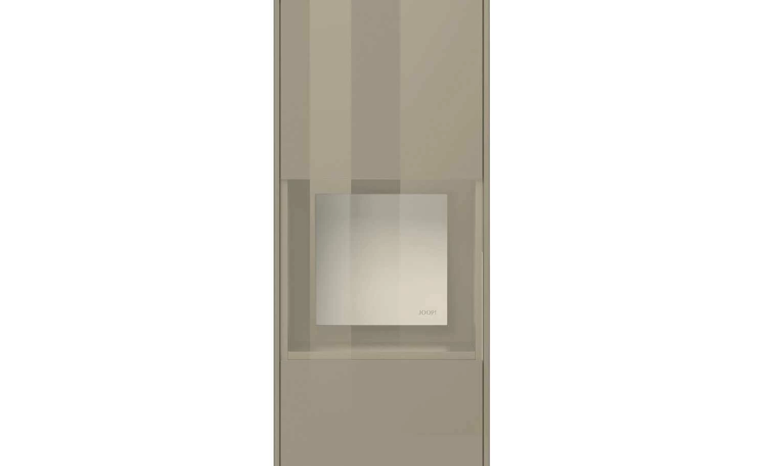 JOOP! Vitrine Gloss Cubic | Cubanit-Grau Nein Edelstahl 3 JOOP! Vitrine Gloss Cubic | Cubanit-Grau Nein Edelstahl – Bild 3
