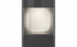 JOOP! Vitrine Gloss Cubic | Schiefer-Grau Ja Edelstahl -Kommode & Sideboards Verkäufe 13231444 3 202104202233