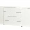 JOOP! Sideboard Gloss Base | Bianco-Weiß