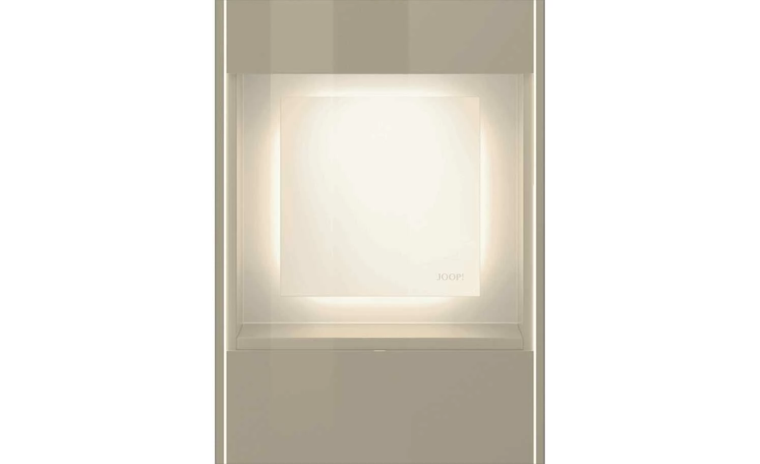 JOOP! Vitrine Gloss Cubic | Cubanit-Grau Ja Schwarz 3 JOOP! Vitrine Gloss Cubic | Cubanit-Grau Ja Schwarz – Bild 3