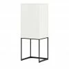 JOOP! Highboard Gloss Cubic | Bianco-Weiß