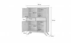 Gray & Jones Highboard Cap Ferrat One 17 Gray & Jones Highboard Cap Ferrat One -Kommode & Sideboards Verkäufe 13231506 3 202109131235