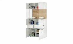 Berger & Rath Vitrine Claro | Weiß-Creme Sichtbare Rückwand: Natureiche Bianco ohne Glaseinlegeböden -Kommode & Sideboards Verkäufe 13231643 5 202108121318
