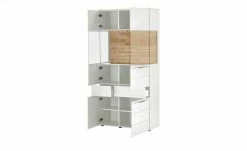 Berger & Rath Vitrine Claro | Weiß-Creme Sichtbare Rückwand: Natureiche Bianco ohne Glaseinlegeböden -Kommode & Sideboards Verkäufe 13231643 6 202108121318