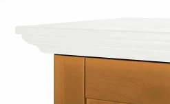 maison bleue Highboard Florian | bernsteinfarben / Weiß Türen aus Holz -Kommode & Sideboards Verkäufe 13231811 5 202108131411