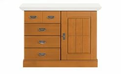 maison bleue Brotschrank Florian | bernsteinfarben / Weiß -Kommode & Sideboards Verkäufe 13231819 4 202108131411