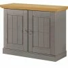maison bleue Sideboard Florian | Grau / laugenfarben