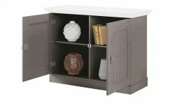 maison bleue Sideboard Florian | Grau / Weiß -Kommode & Sideboards Verkäufe 13231825 3 202108131411