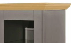 maison bleue Vitrinenaufsatz für Sideboard Florian | Grau / laugenfarben -Kommode & Sideboards Verkäufe 13231830 5 202108191245