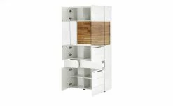 Berger & Rath Vitrine Claro | Weiß-Creme Sichtbare Rückwand: Wildeiche ohne Glaseinlegeböden -Kommode & Sideboards Verkäufe 13232078 10 202108192240