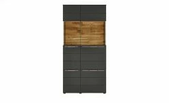 Berger & Rath Vitrine Claro | Anthrazit Sichtbare Rückwand: Wildeiche ohne Glaseinlegeböden -Kommode & Sideboards Verkäufe 13232079 3 202108192240