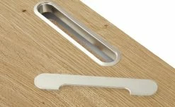 maison bleue TV-Element Petit Chalet | 119|cm Weiß / Asteiche -Kommode & Sideboards Verkäufe 13232331 8 202206231234