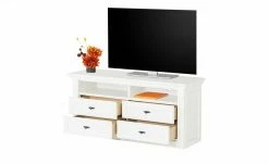 maison bleue TV-Element Petit Chalet | 119|cm Weiß / Weiß -Kommode & Sideboards Verkäufe 13232332 3 202206231234