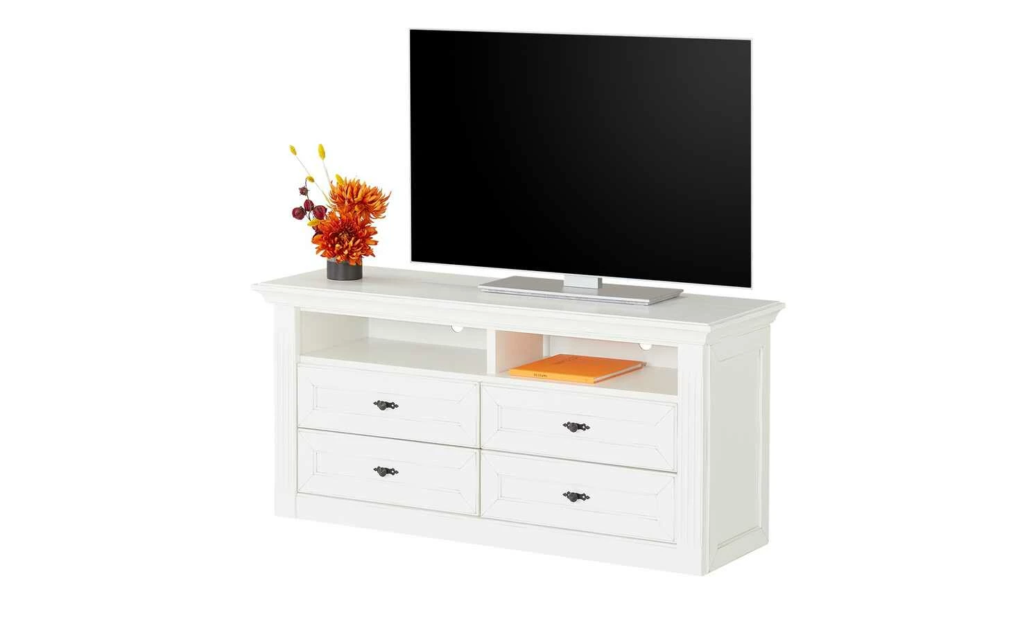 maison bleue TV-Element Petit Chalet | 119|cm VIntage Weiß / Vintage Weiß 11 maison bleue TV-Element Petit Chalet | 119|cm VIntage Weiß / Vintage Weiß – Bild 11