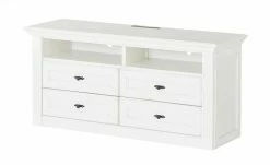 maison bleue TV-Element Petit Chalet | 119|cm VIntage Weiß / Vintage Weiß