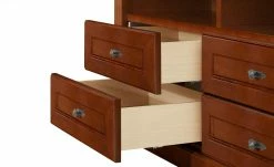 maison bleue TV-Element Petit Chalet | 119|cm Cognac antik / Cognac antik -Kommode & Sideboards Verkäufe 13232335 7 202206231234