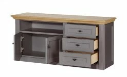 maison bleue TV-Element Petit Chalet | Graphit / Asteiche 14 maison bleue TV-Element Petit Chalet | Graphit / Asteiche -Kommode & Sideboards Verkäufe 13232340 2 202206231234