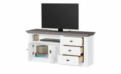 maison bleue TV-Element Petit Chalet | Weiß / Graphit -Kommode & Sideboards Verkäufe 13232341 10 202206231234