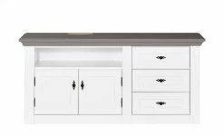 maison bleue TV-Element Petit Chalet | Weiß / Graphit -Kommode & Sideboards Verkäufe 13232341 12 202206231234