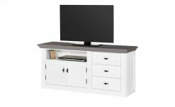 maison bleue TV-Element Petit Chalet | Weiß / Graphit -Kommode & Sideboards Verkäufe 13232341 9 202206231234