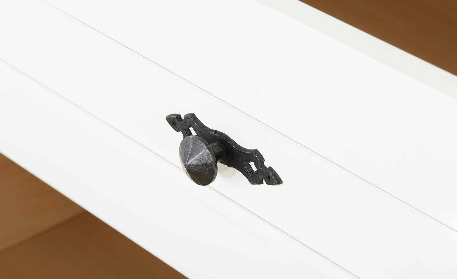 maison bleue Sideboard Petit Chalet | Weiß / Graphit 2 maison bleue Sideboard Petit Chalet | Weiß / Graphit – Bild 2