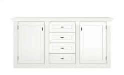 maison bleue Sideboard Petit Chalet | Weiß / Weiß -Kommode & Sideboards Verkäufe 13232348 3 202206232232