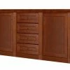 maison bleue Sideboard Petit Chalet | Cognac antik / Cognac antik