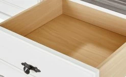 maison bleue Anrichte Petit Chalet | Weiß / Graphit (Grau) ohne Flechtkörbe -Kommode & Sideboards Verkäufe 13232352 7 202203291236