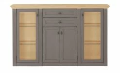 maison bleue Highboard Petit Chalet | Graphitgrau / Asteiche mit Glastüren 25 maison bleue Highboard Petit Chalet | Graphitgrau / Asteiche mit Glastüren -Kommode & Sideboards Verkäufe 13232366 10 202206232232
