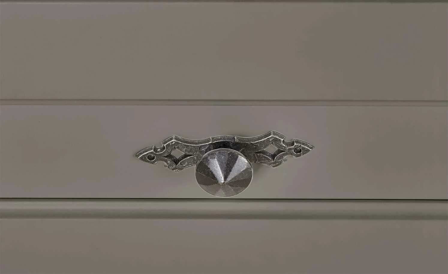 maison bleue Highboard Petit Chalet | Graphitgrau / Asteiche mit Holztüren 4 maison bleue Highboard Petit Chalet | Graphitgrau / Asteiche mit Holztüren – Bild 4