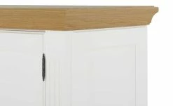 maison bleue Highboard Petit Chalet | Weiß / Asteiche mit Holzboden -Kommode & Sideboards Verkäufe 13232374 8 202207082231