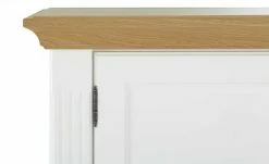 maison bleue Highboard Petit Chalet | Weiß / Asteiche mit Holzboden -Kommode & Sideboards Verkäufe 13232374 9 202207082231