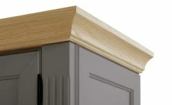 maison bleue Highboard Petit Chalet | Graphitgrau / Asteiche mit Holzboden -Kommode & Sideboards Verkäufe 13232375 5 202207111247