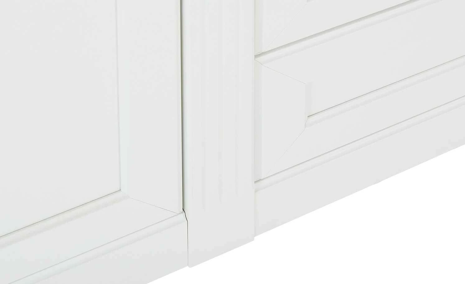 maison bleue Highboard Petit Chalet | Weiß / Graphitgrau mit Holzboden 7 maison bleue Highboard Petit Chalet | Weiß / Graphitgrau mit Holzboden – Bild 7