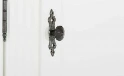 maison bleue Highboard Petit Chalet | Weiß / Graphitgrau mit Glasboden -Kommode & Sideboards Verkäufe 13232381 12 202207111247