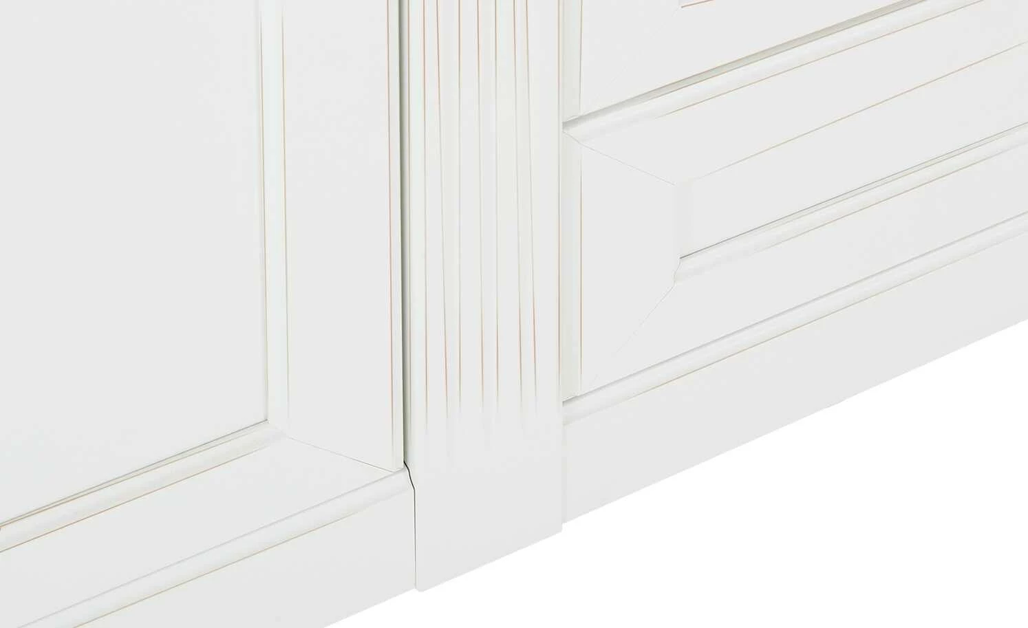 maison bleue Highboard Petit Chalet | Vintage Weiß mit Glasboden 11 maison bleue Highboard Petit Chalet | Vintage Weiß mit Glasboden – Bild 11