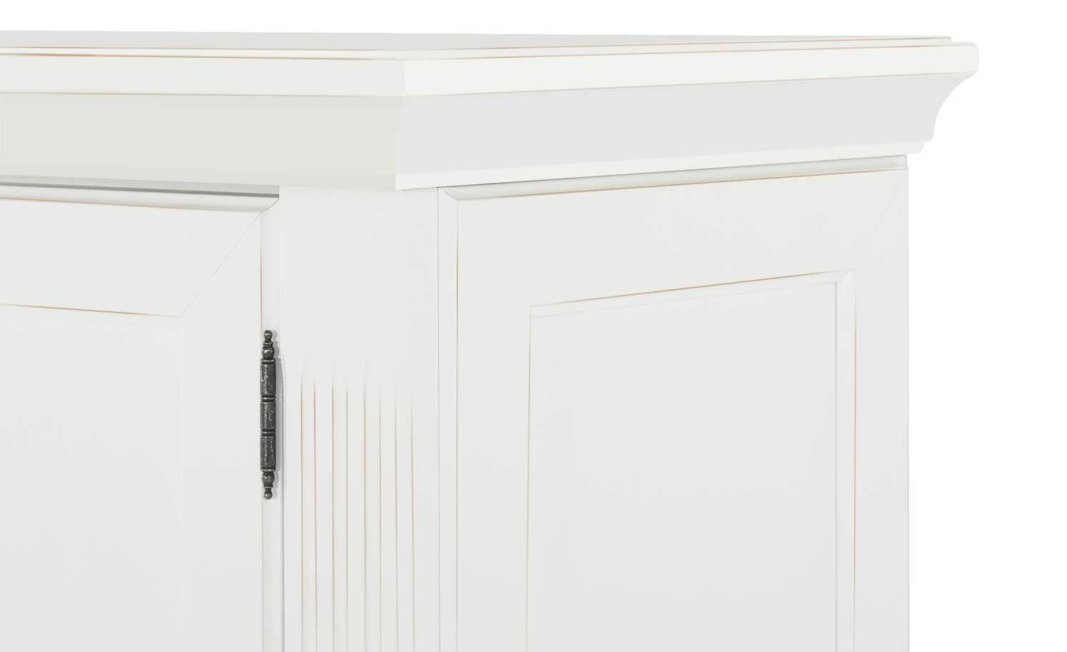 maison bleue Highboard Petit Chalet | Vintage Weiß mit Glasboden 16 maison bleue Highboard Petit Chalet | Vintage Weiß mit Glasboden – Bild 16